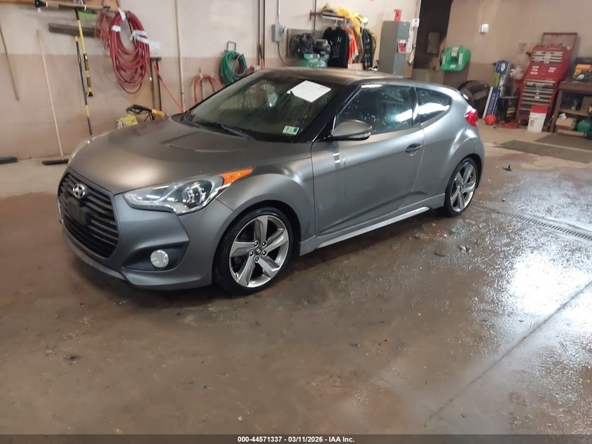 2013 Hyundai Veloster Turbo W/Blue