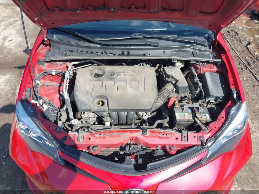 VIN 2T1BURHE9KC134371 2019 TOYOTA COROLLA SE