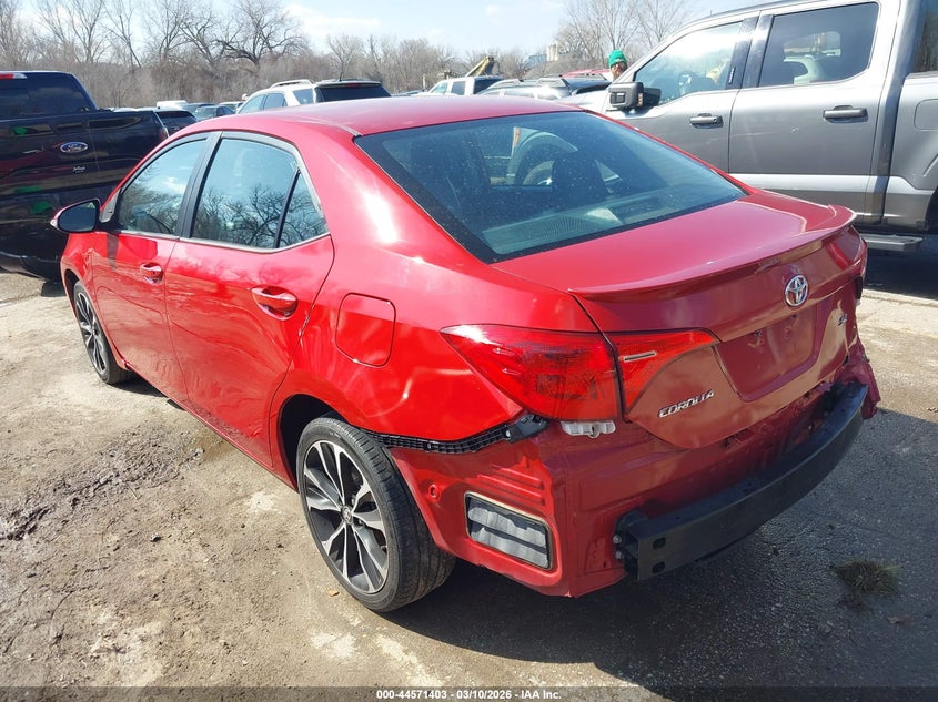 VIN 2T1BURHE9KC134371 2019 TOYOTA COROLLA SE