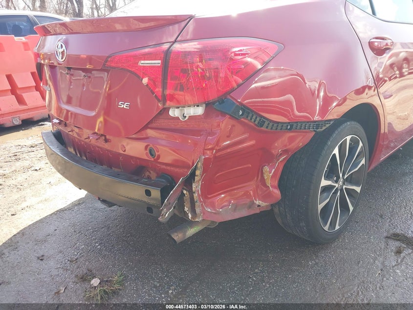 VIN 2T1BURHE9KC134371 2019 TOYOTA COROLLA SE