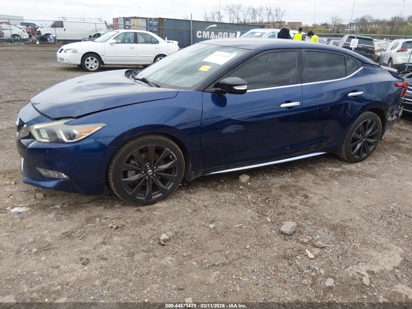 2016 Nissan Maxima 3.5 Platinum/3.5 S/3.5 Sl/3.5 Sr/3.5 Sv