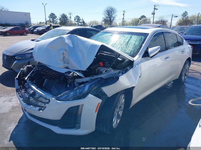 Vin: 1g6dt5rk0l0117773, lot: 45068462, cadillac ct5 premium luxury 20202