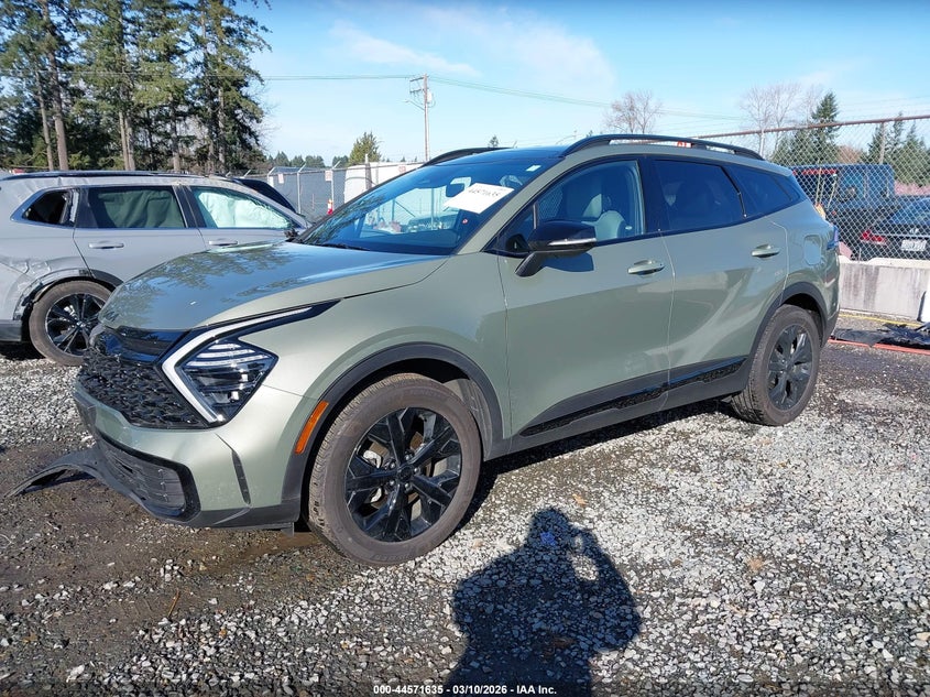 Vin: kndpyddh2s7264846, lot: 45068515, kia sportage plug-in hybrid x-line 20252