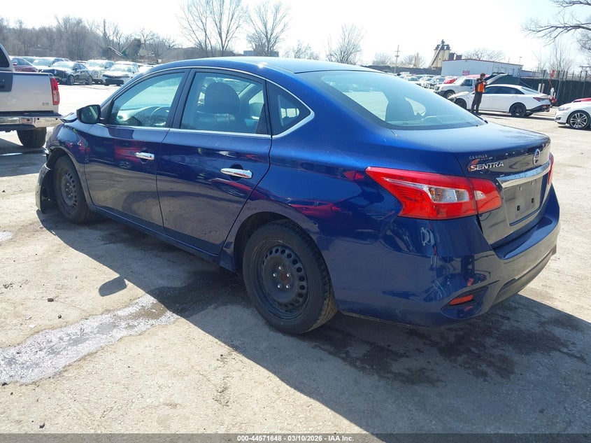 VIN 3N1AB7AP3KY374018 2019 NISSAN SENTRA S