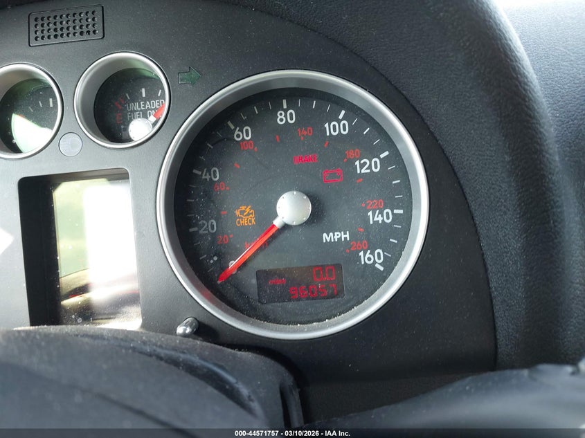 2002 Audi Tt 1.8L VIN: TRUTC28N121004366 Lot: 44571757