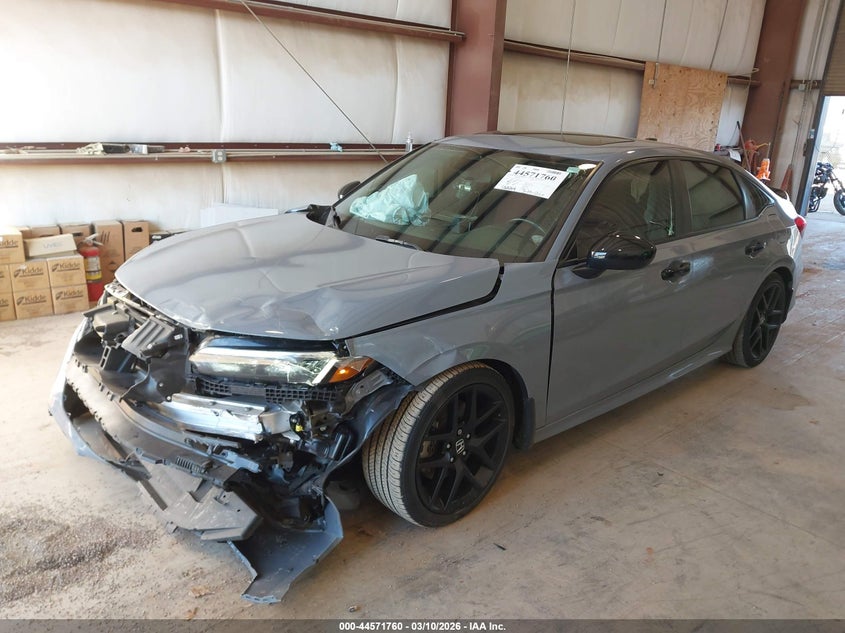 VIN 2HGFE1E57NH474084 2022 HONDA CIVIC SI SEDAN