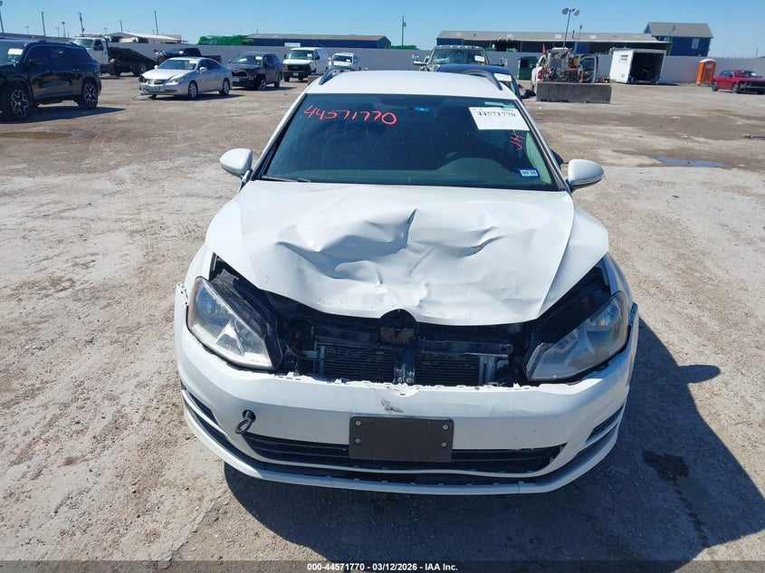 2016 Volkswagen Golf Sportwagen Tsi S 4-Door VIN: 3VWC17AU3GM516099 Lot: 44571770