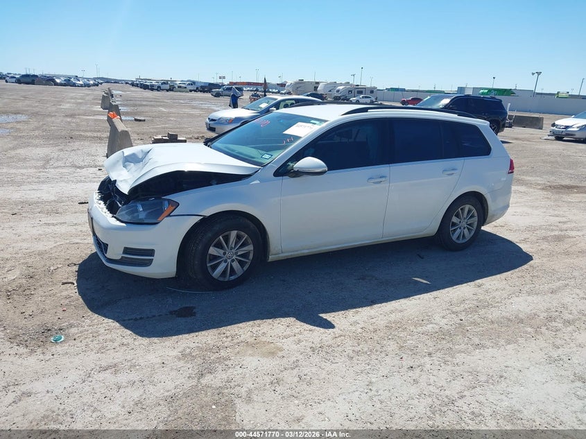 2016 Volkswagen Golf Sportwagen Tsi S 4-Door VIN: 3VWC17AU3GM516099 Lot: 44571770