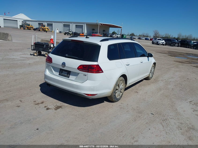 2016 Volkswagen Golf Sportwagen Tsi S 4-Door