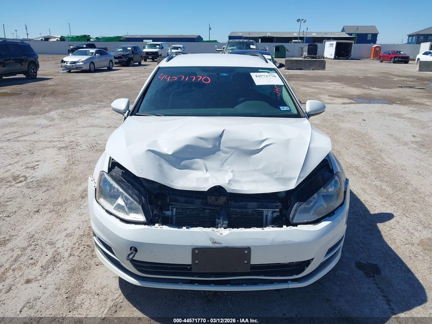 2016 Volkswagen Golf Sportwagen Tsi S 4-Door VIN: 3VWC17AU3GM516099 Lot: 44571770