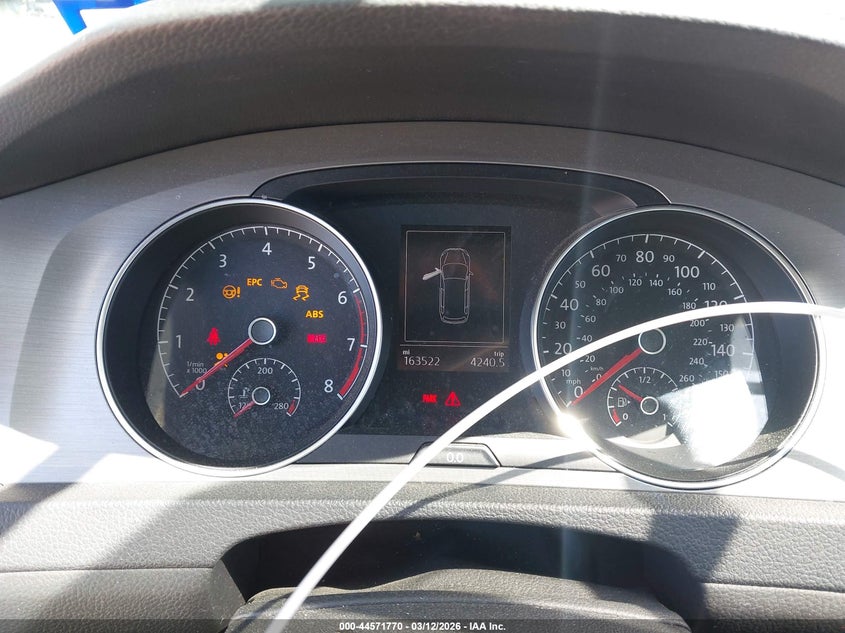 2016 Volkswagen Golf Sportwagen Tsi S 4-Door VIN: 3VWC17AU3GM516099 Lot: 44571770