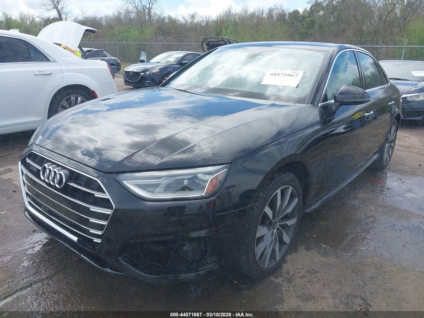 2021 Audi A4 Premium 40 Tfsi Quattro S Tronic