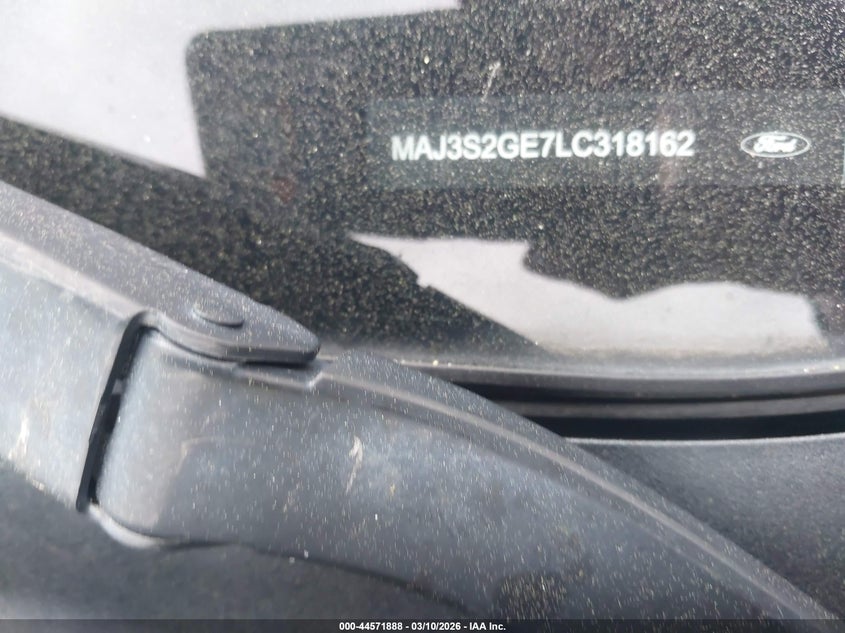 VIN MAJ3S2GE7LC318162 2020 FORD ECOSPORT SE
