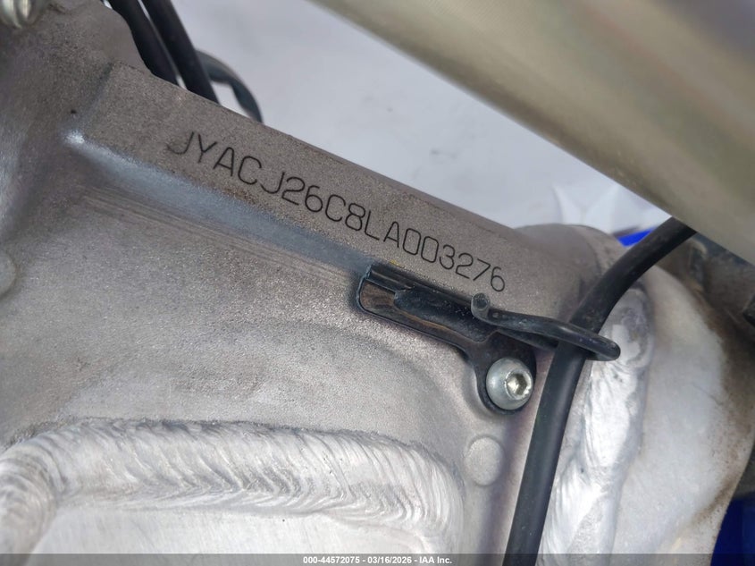 2021 Yamaha Yz250 Fx VIN: JYACG41C4MA003276 Lot: 44572075