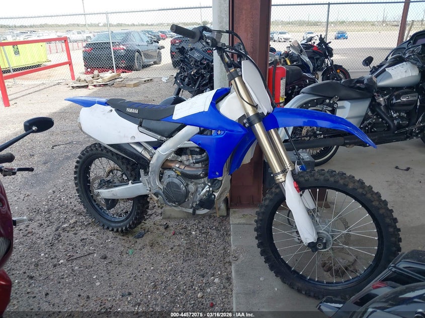 2021 Yamaha Yz250 Fx VIN: JYACG41C4MA003276 Lot: 44572075