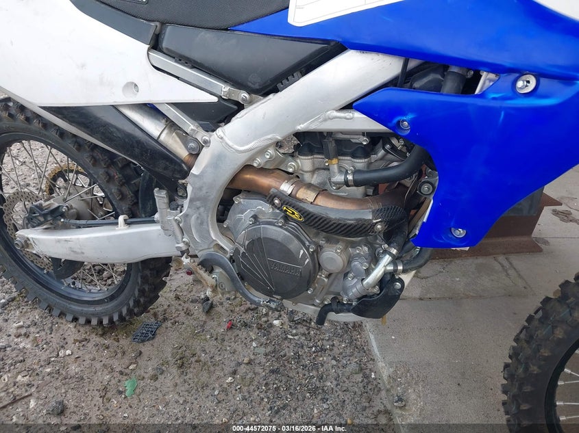 2021 Yamaha Yz250 Fx VIN: JYACG41C4MA003276 Lot: 44572075