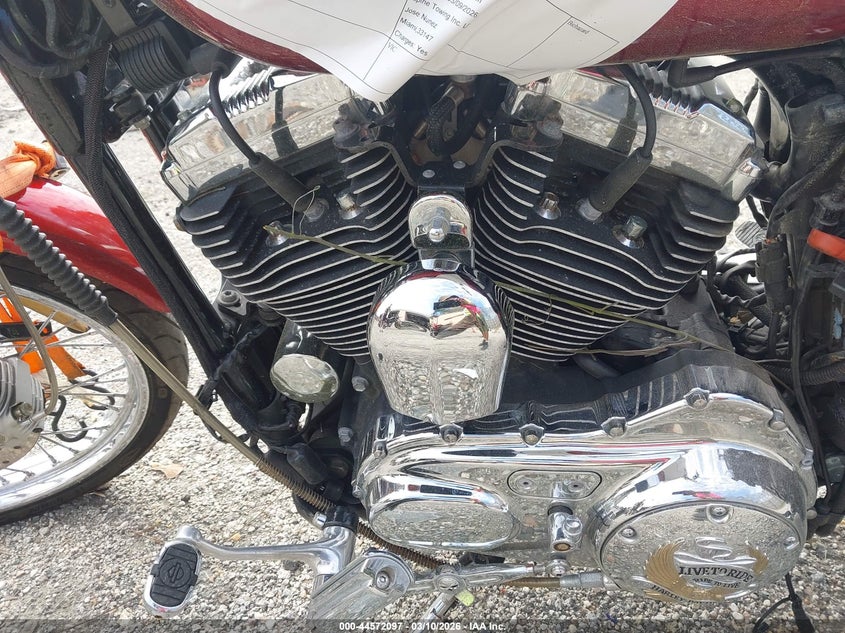 2008 Harley-Davidson Xl1200 C VIN: 1HD1CT3148K452419 Lot: 44572097