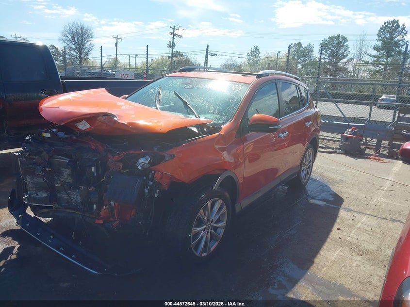2016 Toyota Rav4 Limited 2T3DFREV7GW445110 photo 1
