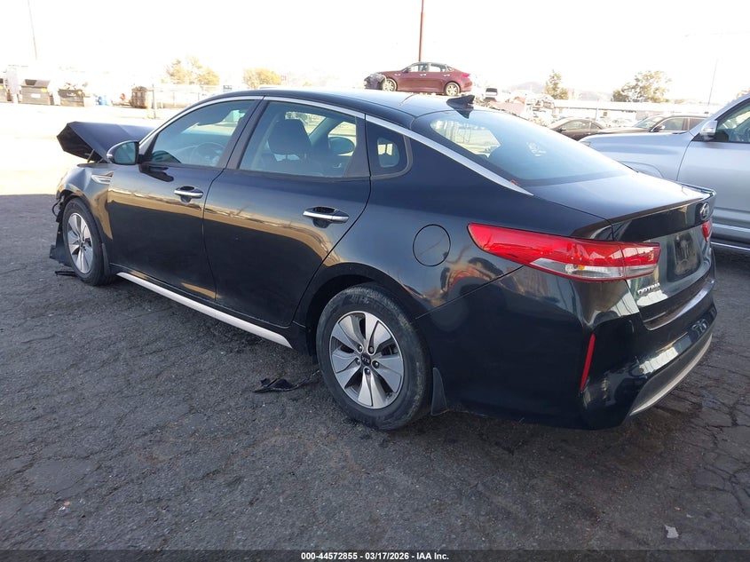 Vin: knagt4le0j5020786, lot: 45069735, kia optima hybrid premium 20183