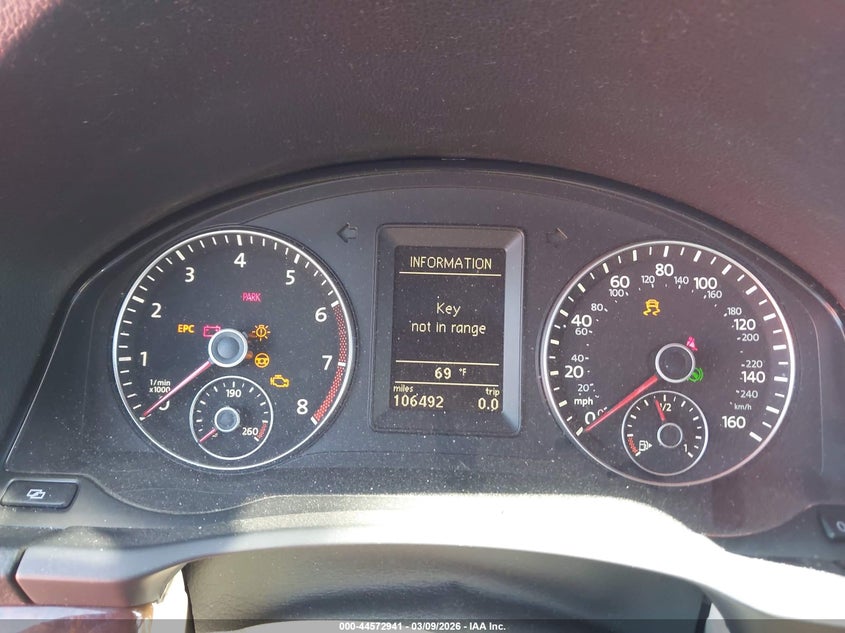 2012 Volkswagen Eos Lux VIN: WVWFW7AH9CV007249 Lot: 44572941