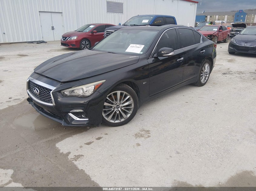 2018 Infiniti Q50 3.0t Luxe JN1EV7AR0JM610054 photo 1