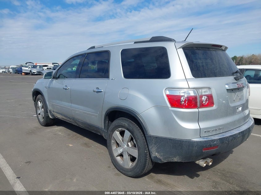 2012 Gmc Acadia 3.6 Slt-1 silver Lot 111044573645 Vin 1GKKRRED2CJ387846