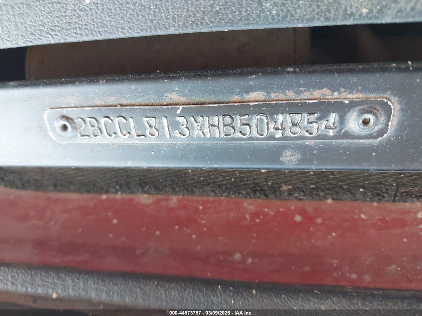 1987 Jeep Wrangler Sport VIN: 2BCCL813XHB504854 Lot: 44573757