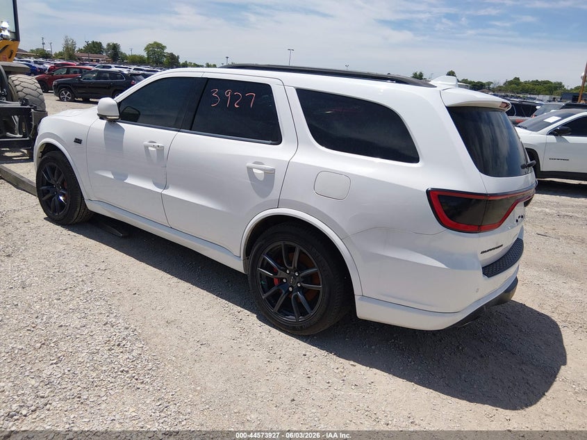 Vin: 1c4sdjgj5jc371088, lot: 45070807, dodge durango srt 20183