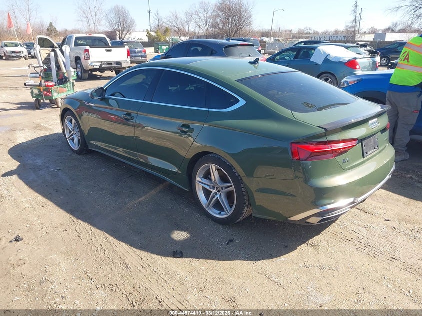 2022 Audi A5 Sportback Premium Plus 45 Tfsi S Line Quattro S Tronic