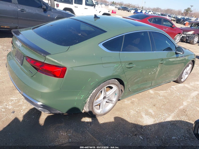 2022 Audi A5 Sportback Premium Plus 45 Tfsi S Line Quattro S Tronic