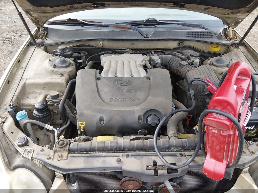 2003 Hyundai Sonata Base W/2.7L V6 VIN: KMHWF25H13A893163 Lot: 44574686