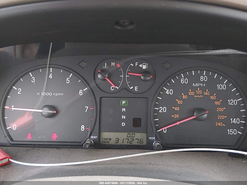 2003 Hyundai Sonata Base W/2.7L V6 VIN: KMHWF25H13A893163 Lot: 44574686