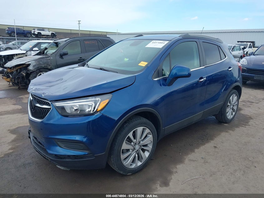 Vin: kl4cjesb0lb061163, lot: 45071684, buick encore awd preferred 20202