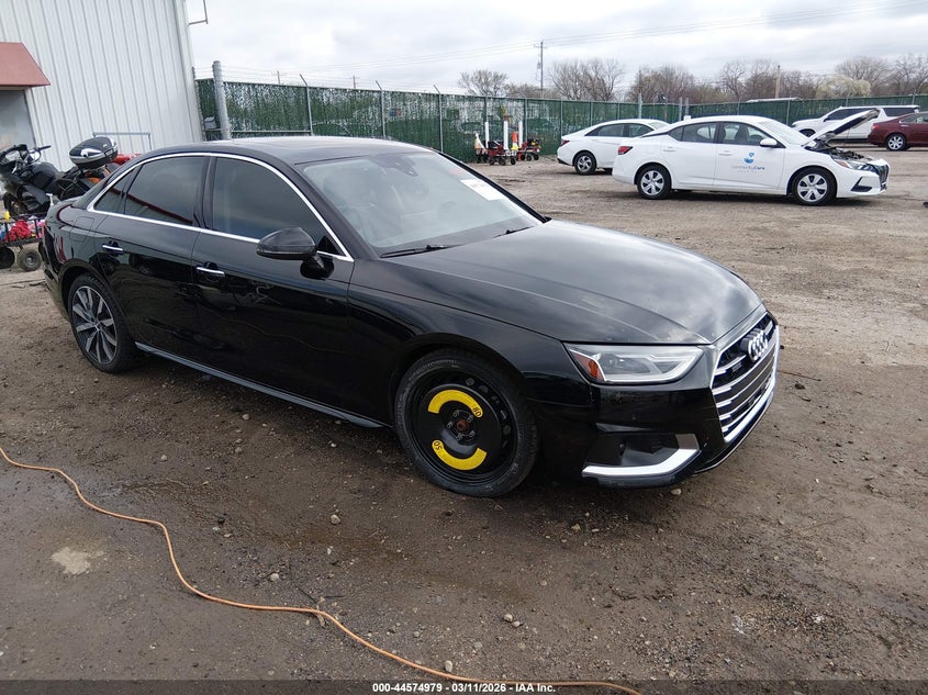 2021 Audi A4 Premium 40 Tfsi Quattro S Tronic