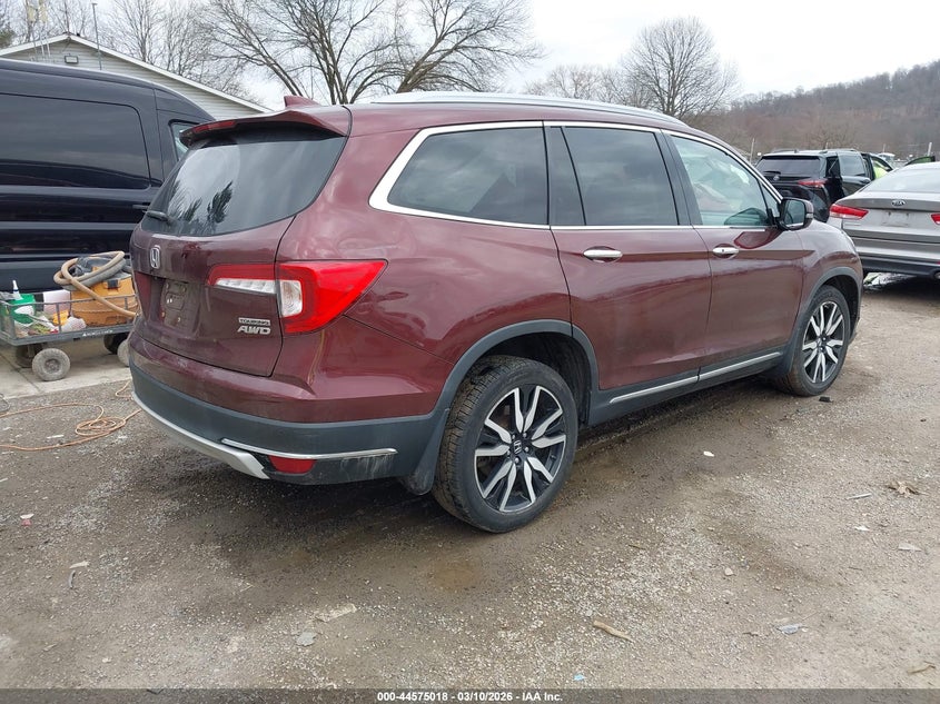 2022 Honda Pilot Awd Touring 8 Passenger