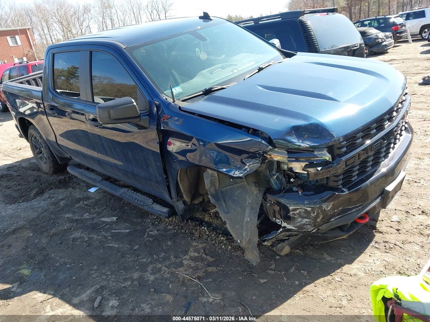 2021 Chevrolet Silverado 1500 4Wd Short Bed Custom Trail Boss