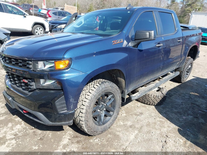 2021 Chevrolet Silverado 1500 4Wd Short Bed Custom Trail Boss