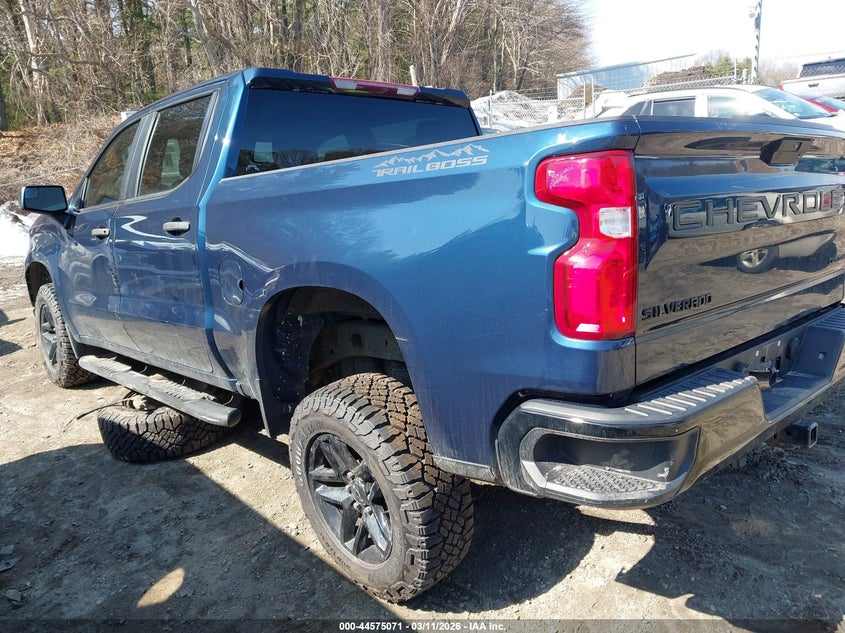 2021 Chevrolet Silverado 1500 4Wd Short Bed Custom Trail Boss