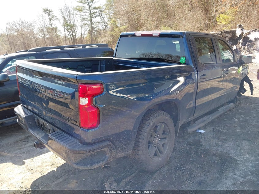 2021 Chevrolet Silverado 1500 4Wd Short Bed Custom Trail Boss