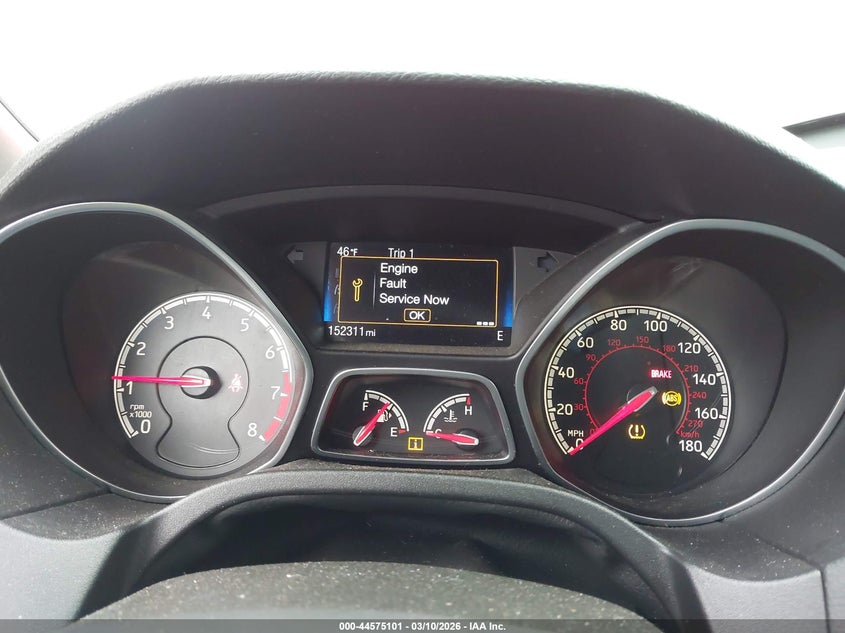 2017 Ford Focus St VIN: 1FADP3L93HL348903 Lot: 44575101