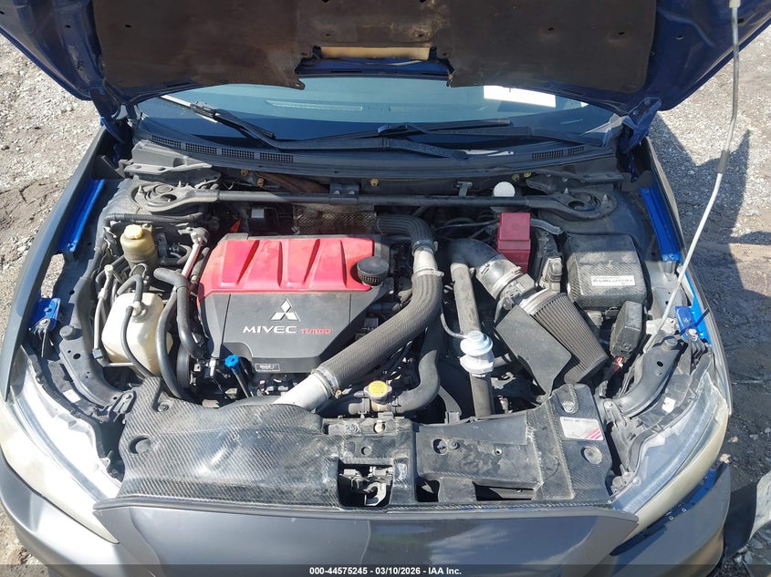 2010 Mitsubishi Lancer Evolution Mr/Mr Touring VIN: JA32W5FV5AU018459 Lot: 44575245