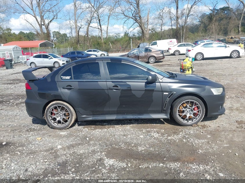 2010 Mitsubishi Lancer Evolution Mr/Mr Touring VIN: JA32W5FV5AU018459 Lot: 44575245