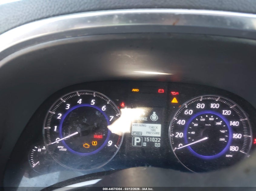 2014 Infiniti Qx70 VIN: JN8CS1MW7EM413212 Lot: 44575304