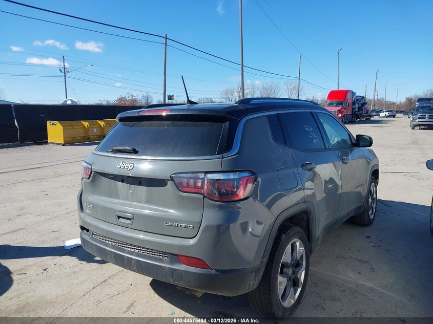 Vin: 3c4njdcb0lt163343, lot: 45072374, jeep compass limited 4x4 20204