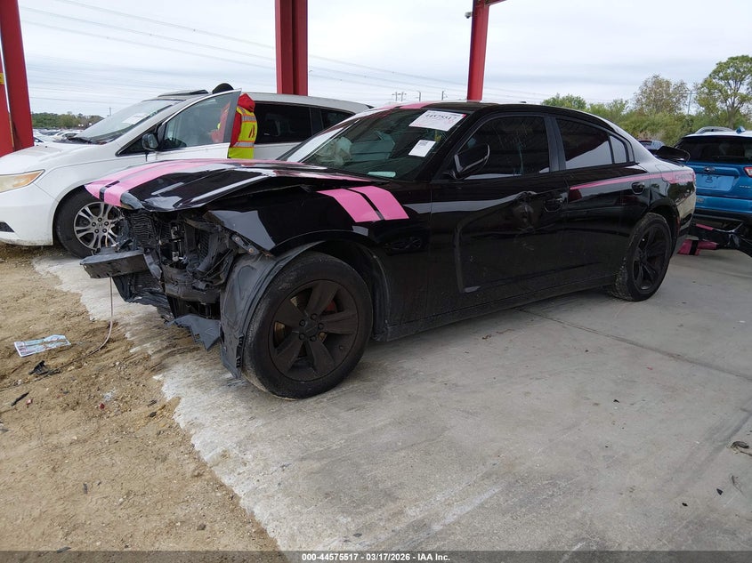 Vin: 2c3cdxhg2fh889551, lot: 45072397, dodge charger sxt 20152