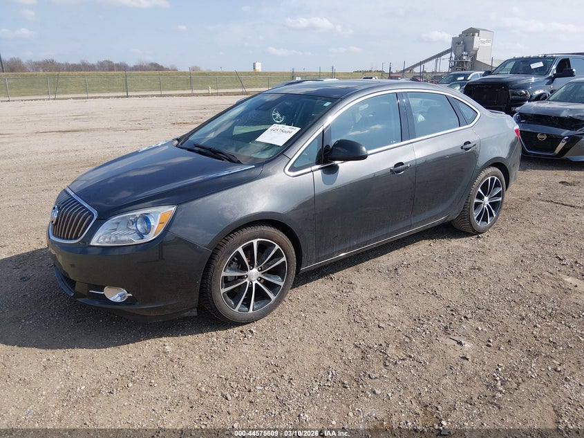 Vin: 1g4pr5skxh4110165, lot: 45072489, buick verano sport touring 20172