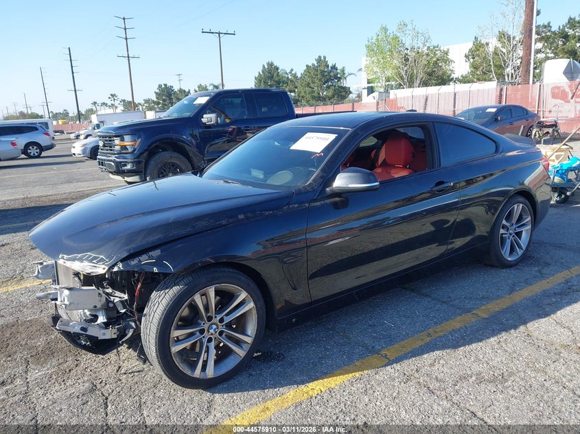 Vin: wba4w3c58jac97068, lot: 45072790, bmw 430i 20182