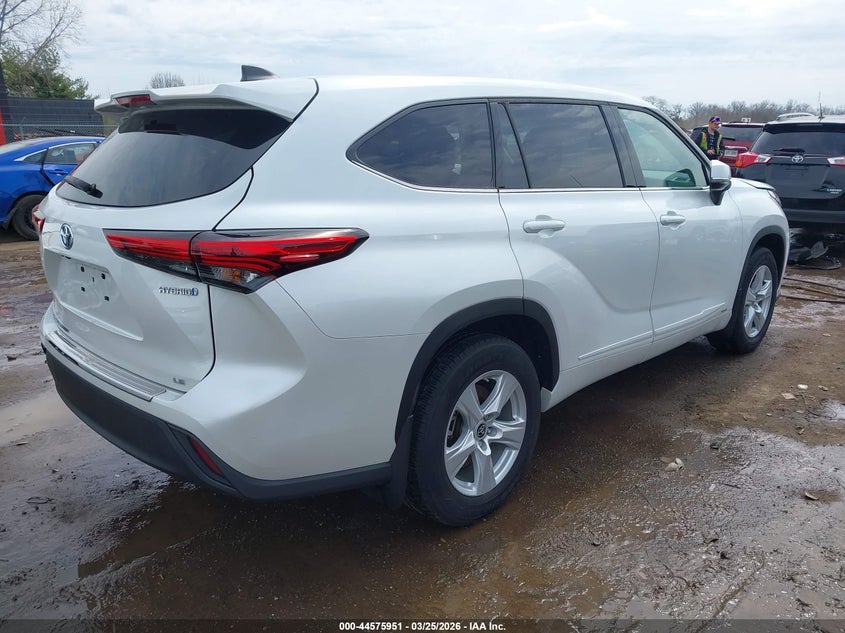 2022 Toyota Highlander Hybrid Le