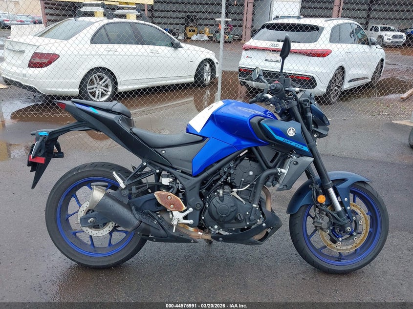 2022 Yamaha Mt-03 VIN: MH3RH20Y4NK007340 Lot: 44575991
