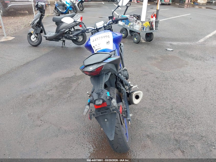 2022 Yamaha Mt-03 VIN: MH3RH20Y4NK007340 Lot: 44575991